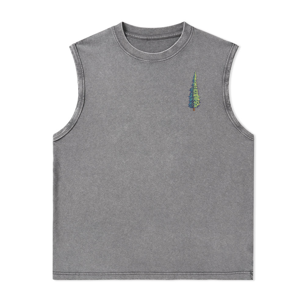 Freeleaf Zion National Park Unisex Nature Inspired Washed Tank Tops