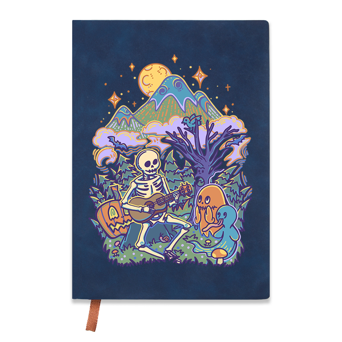 Freeleaf Fairy Tale Halloween Vintage Leather Notebook