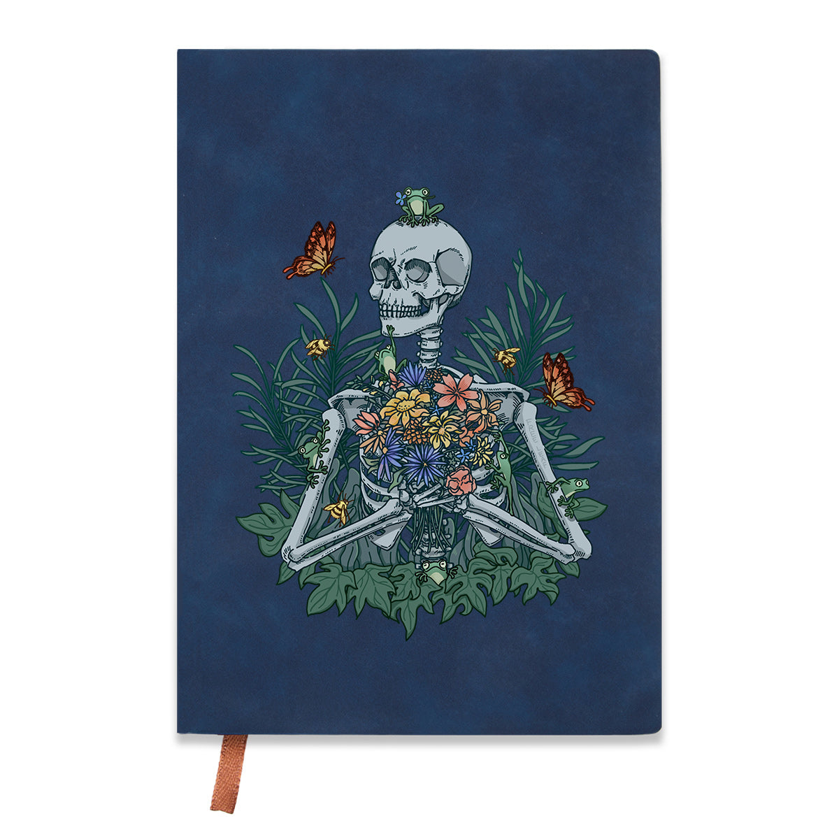 Freeleaf Rebirth in Bloom Vintage Leather Journal Notebook