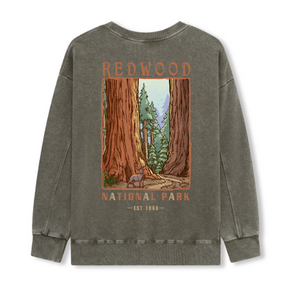 Elk Walk Washed Sweatshirt