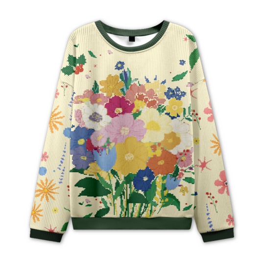 Freeleaf Whimsy in Bloom Sweater