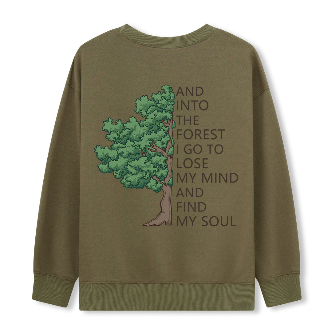 Freeleaf Into Forest And Find My Soul Sweatshirt