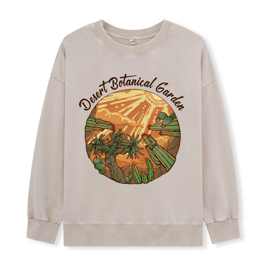 Desert Park Front-printed Sweatshirt