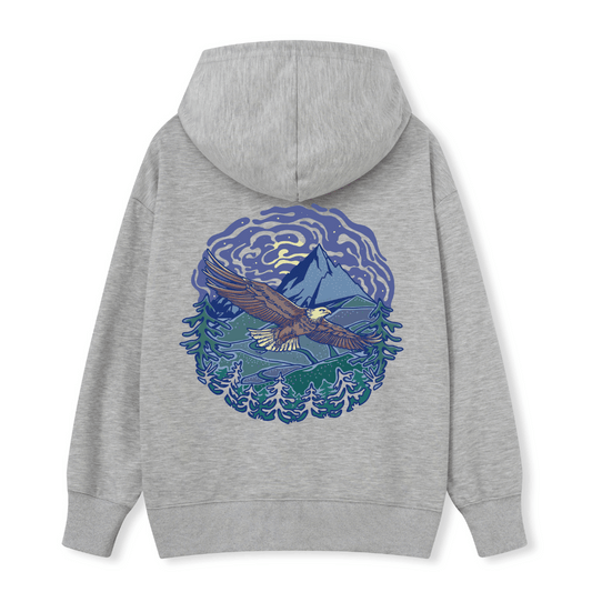 Yellowstone National Park Back-printed Hoodie