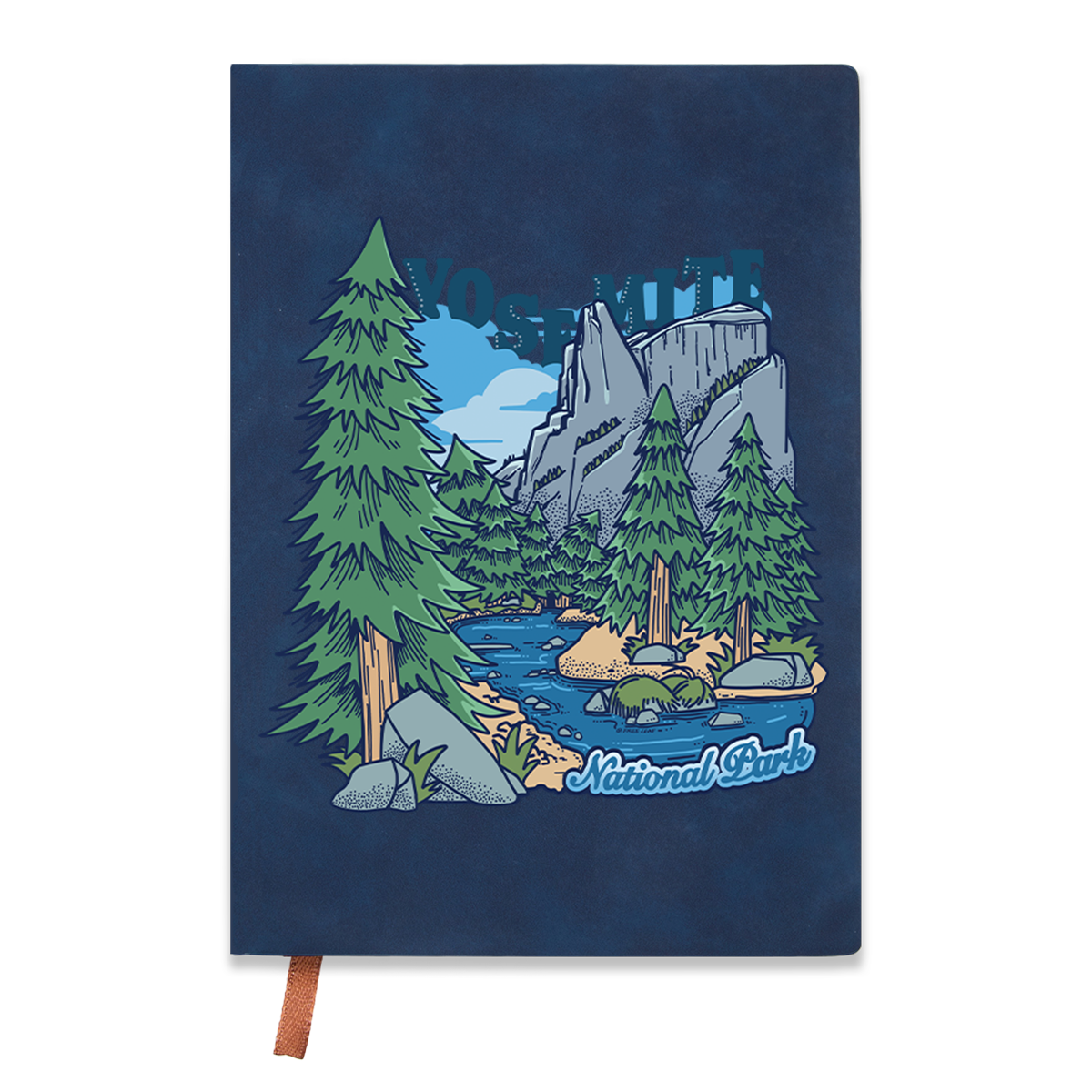 Freeleaf Yosemite National Park Vintage Leather Journal Notebook