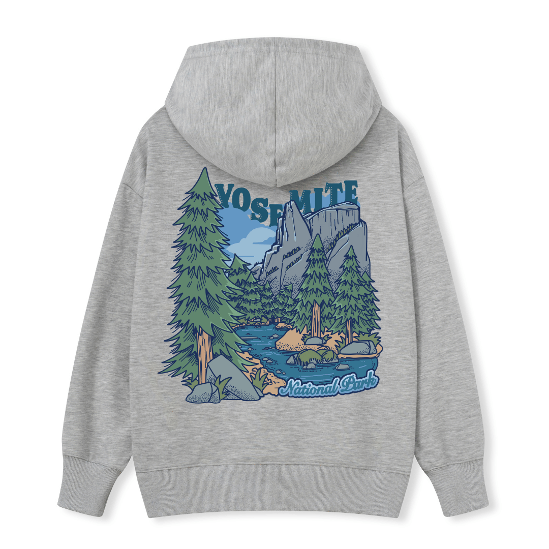 Yosemite National Park Back-printed Hoodie