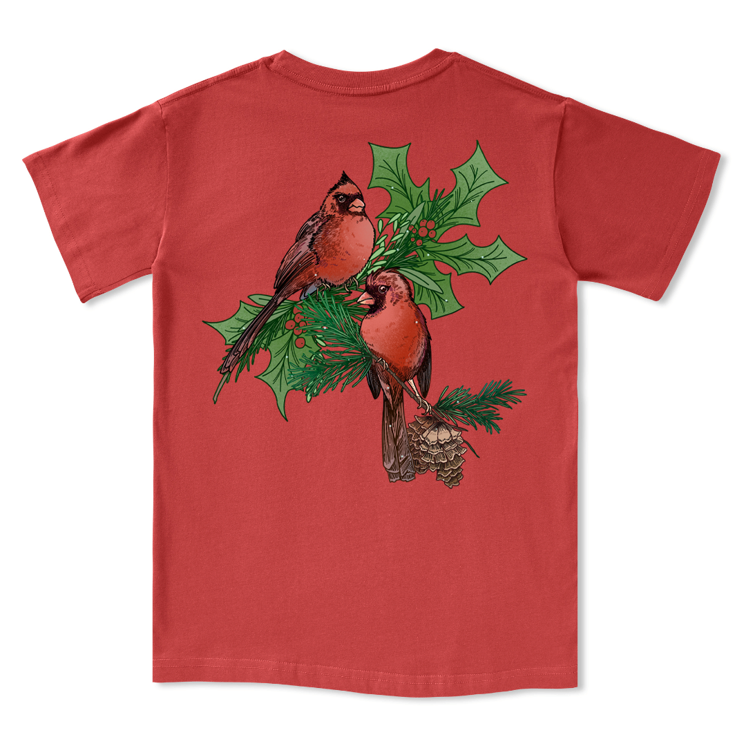 Christmas Cardinal Tee