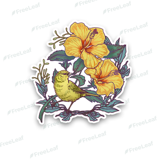 Amakihi Sticker