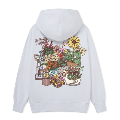 Freeleaf Flourishing Garden Nature Inspired Unisex Hoodie