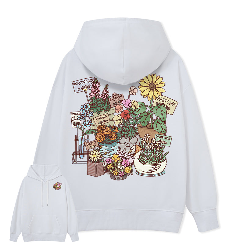 Freeleaf Flourishing Garden Nature Inspired Unisex Hoodie