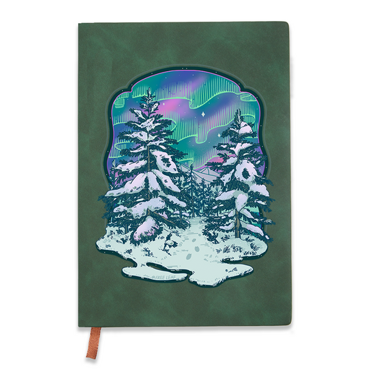 freeleaf-winter-aurora-vintage-leather-notebook