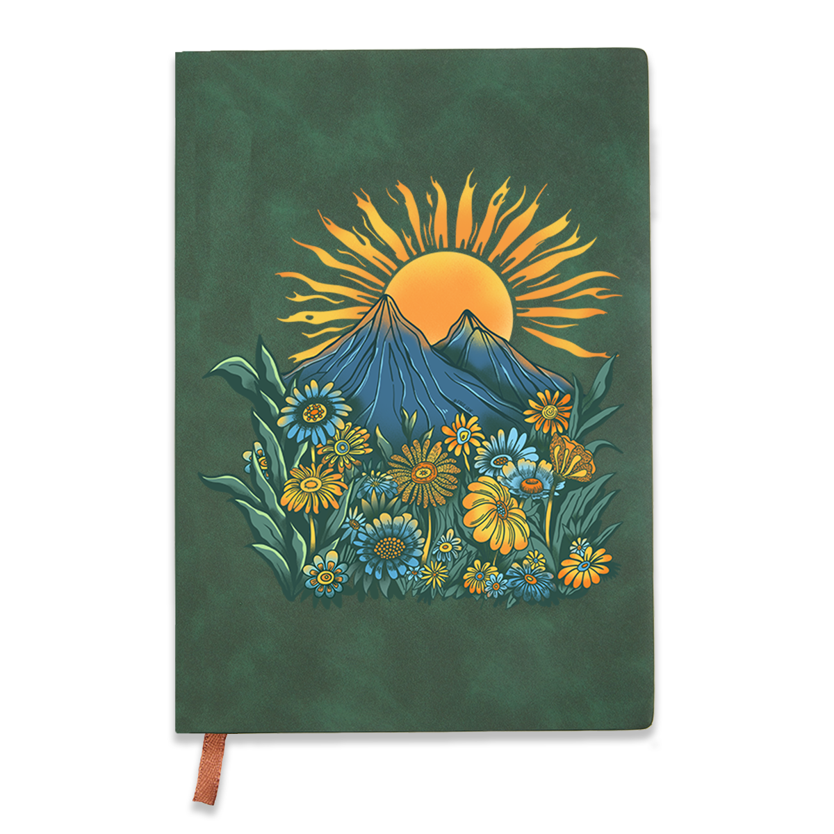 Freeleaf Energy Vintage Leather Journal Notebook