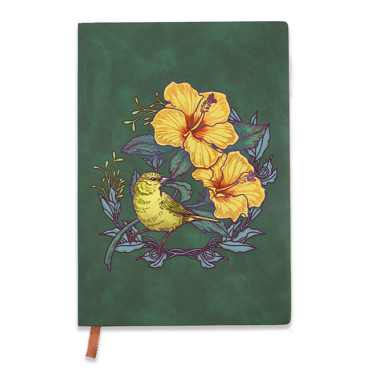 Freeleaf Amakihi Vintage Leather Journal Notebook