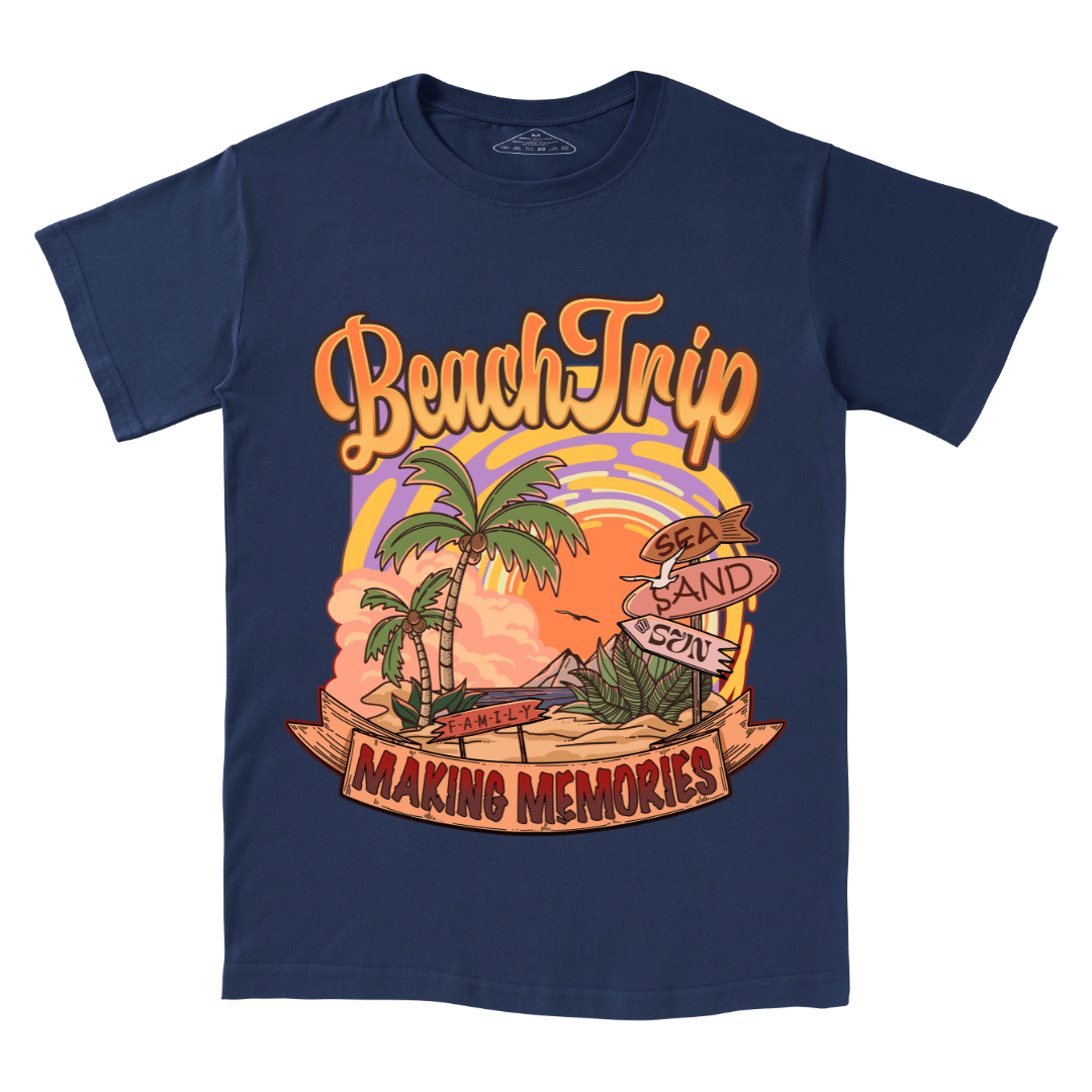 Vacation Front-printed Tee