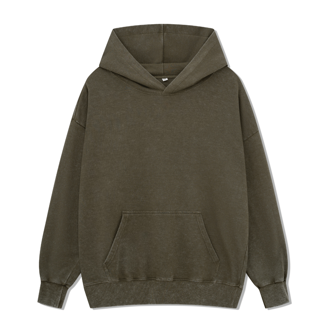 Yosemite National Park  Back-printed Washed Hoodie