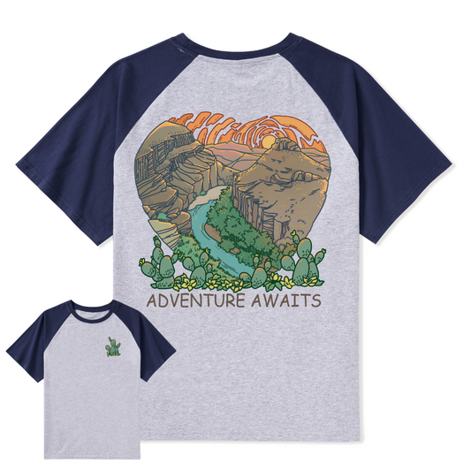 Big Bend National Park Raglan Short Sleeve Top