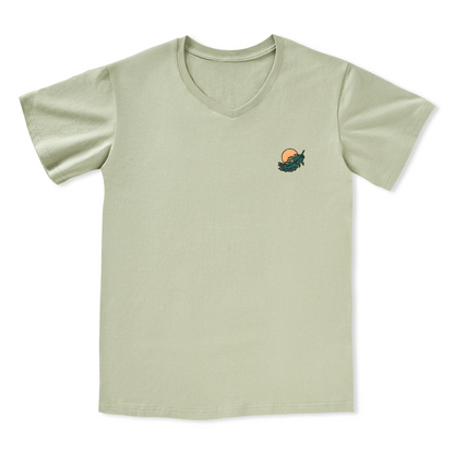 Hawaiian Vacation V-neck Tee