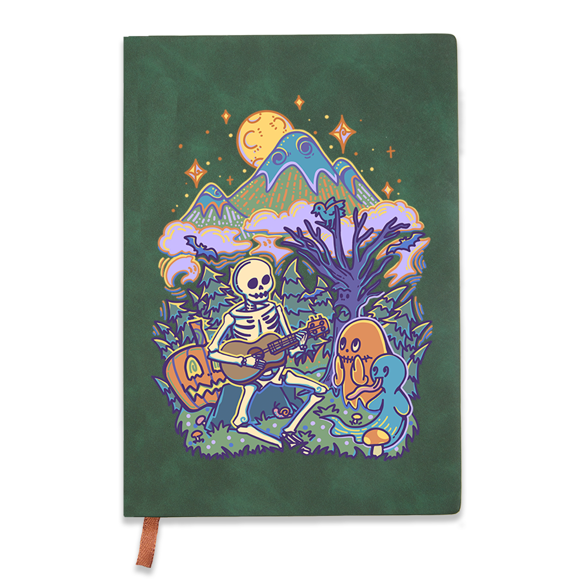 Freeleaf Fairy Tale Halloween Vintage Leather Notebook