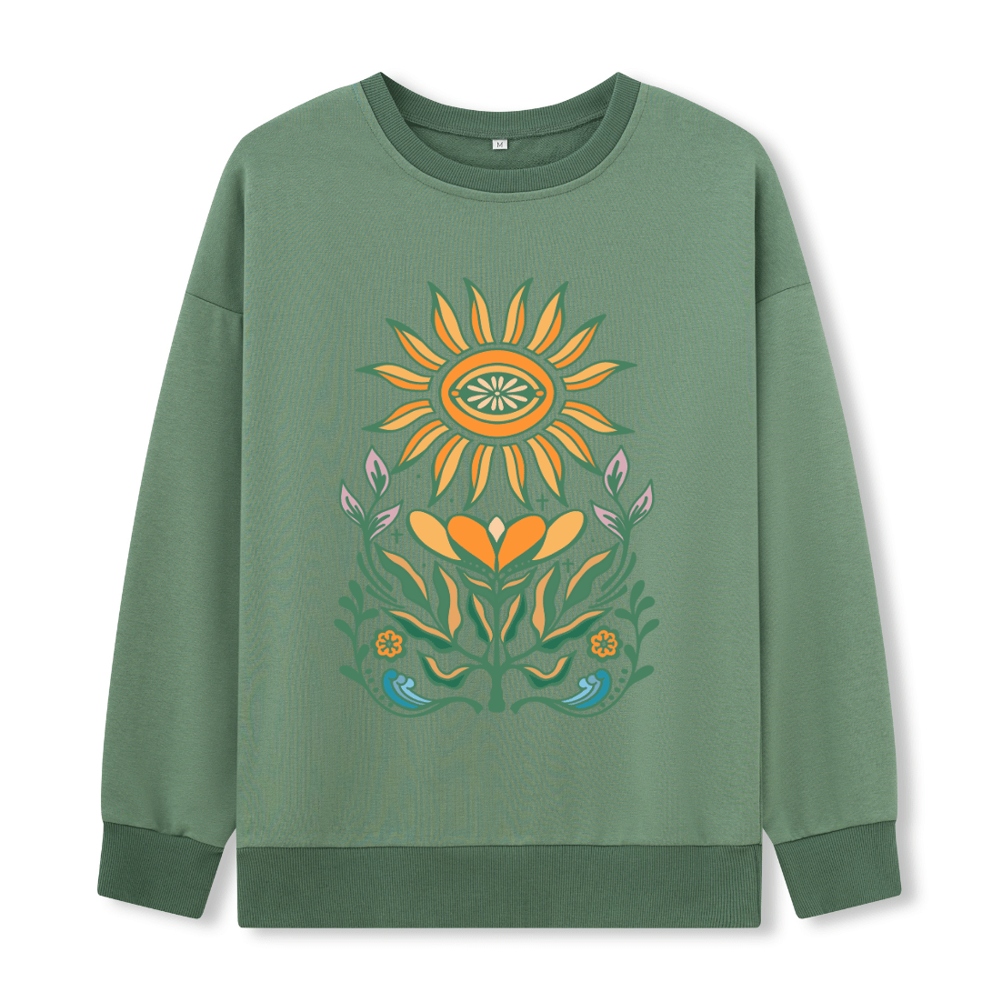 Sunflower Front-printed Sweatshirt