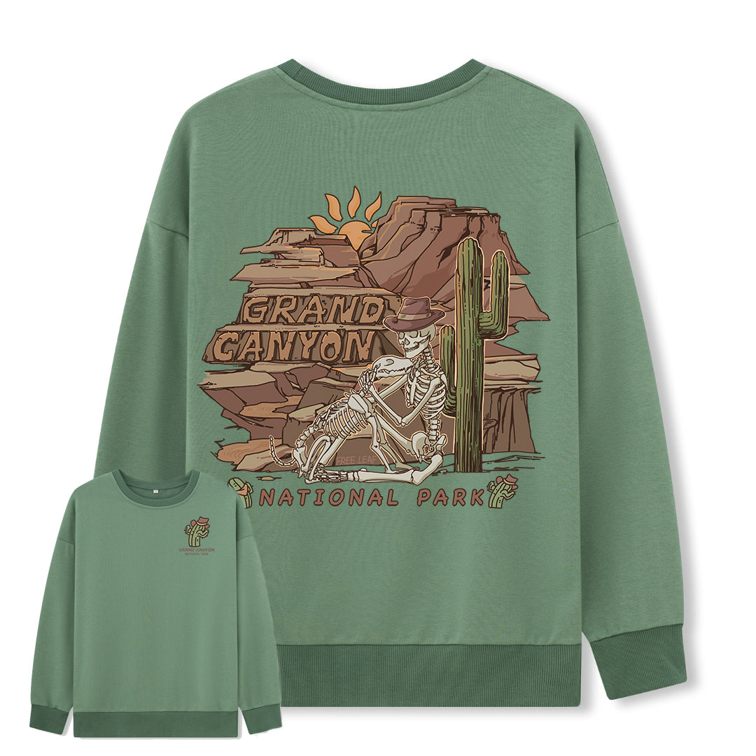 Freeleaf Grand Canyon National Park Unisex Nature Inspired Sweatshirt