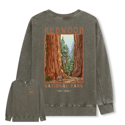 Elk Walk Washed Sweatshirt