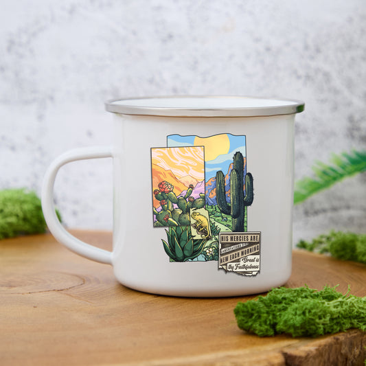 Freeleaf Christian Enamel Mug