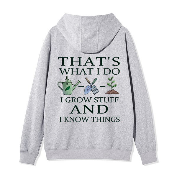 freeleaf-i-grow-stuff-and-i-know-things-sticker-back-printed-unisex-nature-inspired-fleece-full-zip-hoodie