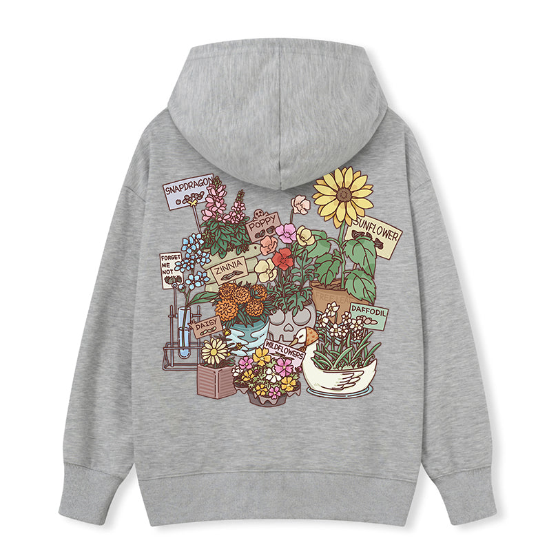 Freeleaf Flourishing Garden Nature Inspired Unisex Hoodie