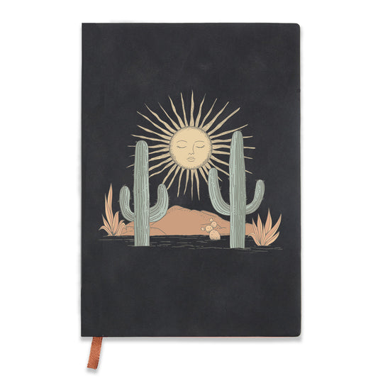 Freeleaf Saguaro National Park Leather Journal Notebook