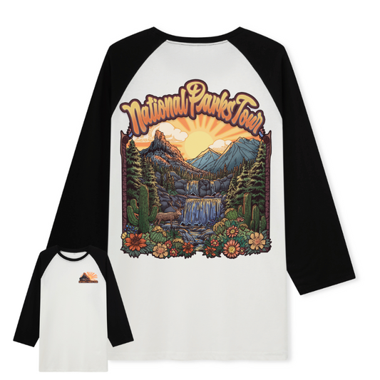 National Parks Tour Raglan Long Sleeve Top