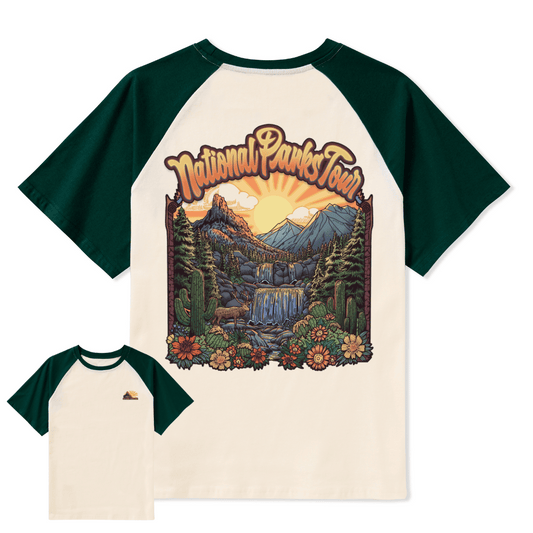 National Parks Tour Raglan Short Sleeve Top