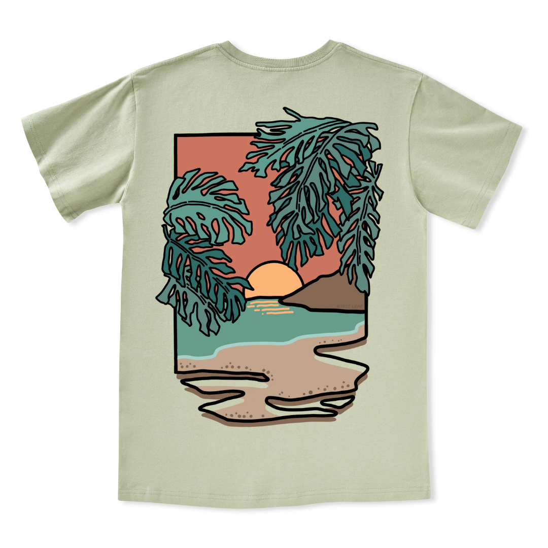 Hawaiian Vacation V-neck Tee