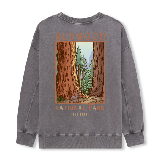 Elk Walk Washed Sweatshirt