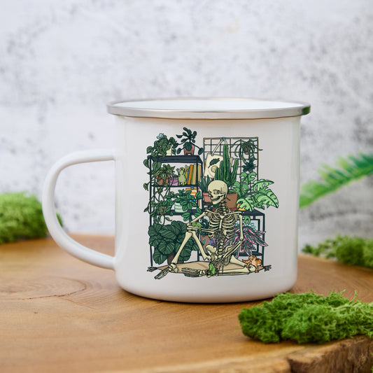 Freeleaf Vitality Cabin Enamel Mug