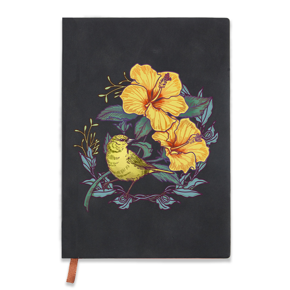 Freeleaf Amakihi Vintage Leather Journal Notebook