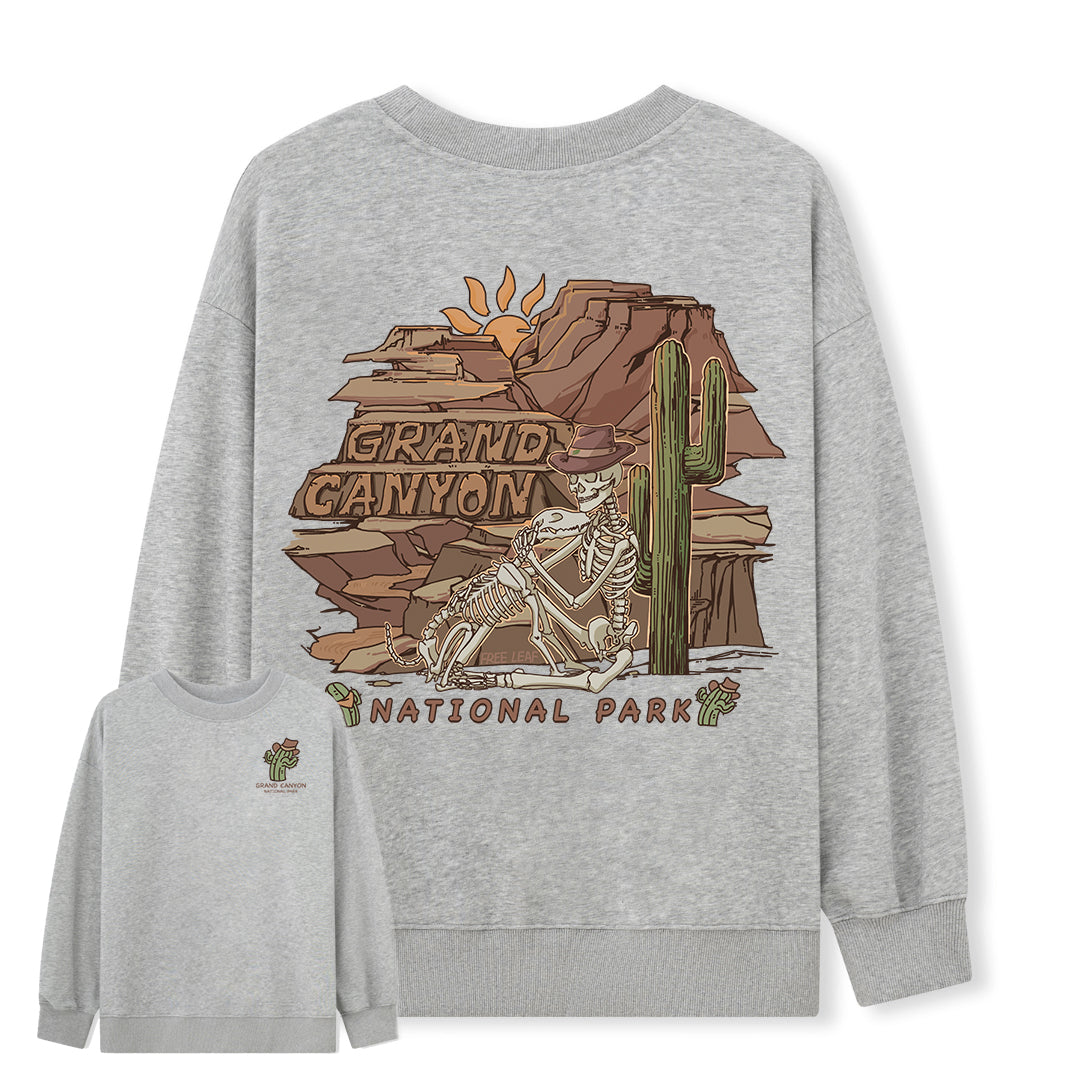 Freeleaf Grand Canyon National Park Unisex Nature Inspired Sweatshirt