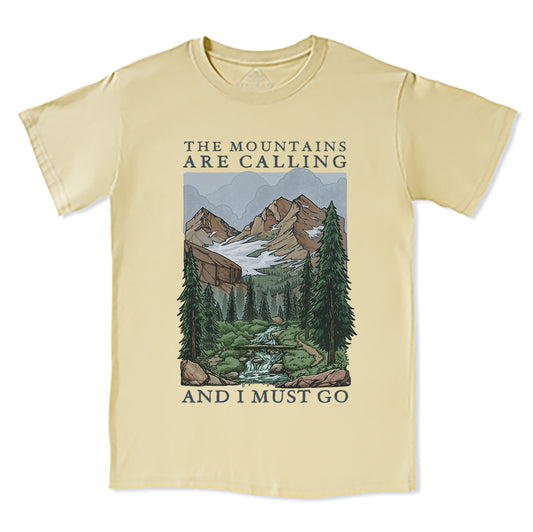 Freeleaf The Mountains Are Calling Unisex Tee