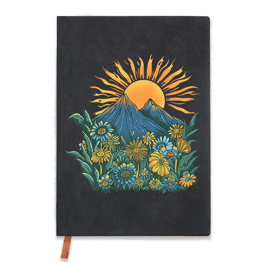 Freeleaf Energy Vintage Leather Journal Notebook