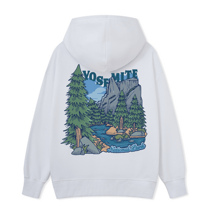 Yosemite National Park Back-printed Hoodie