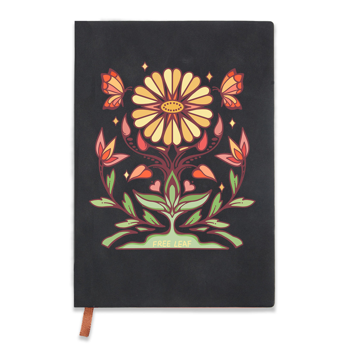 Freeleaf Elf Viligis Vintage Leather Journal Notebook