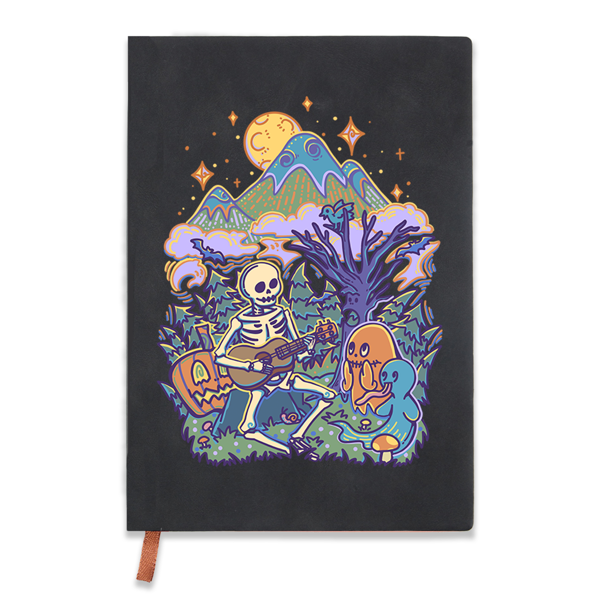 Freeleaf Fairy Tale Halloween Vintage Leather Notebook