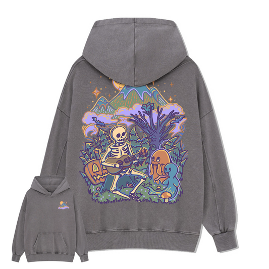 Fairy Tale Halloween Washed Hoodie