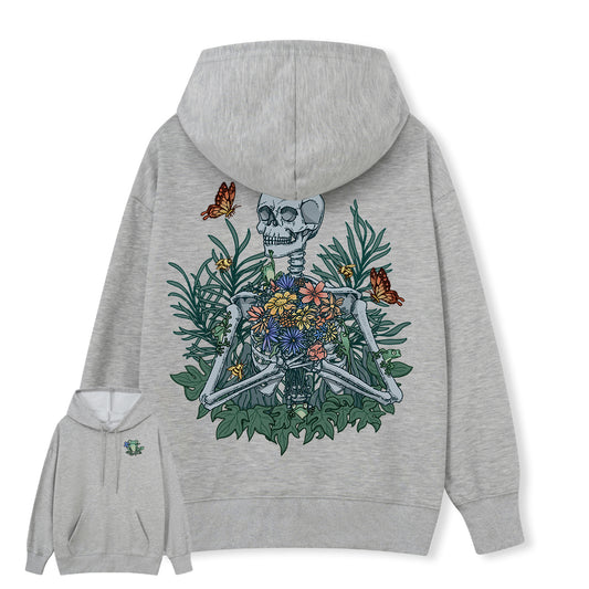 Freeleaf Rebirth in Bloom Unisex Nature Inspired Hoodie