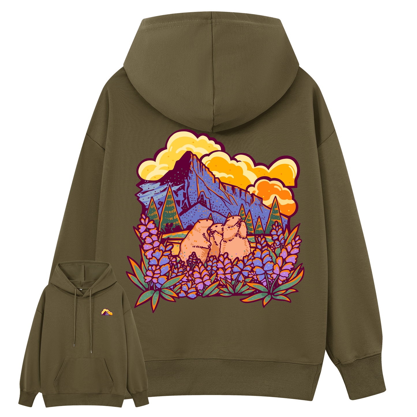 Mount Rainier National Park Hoodie