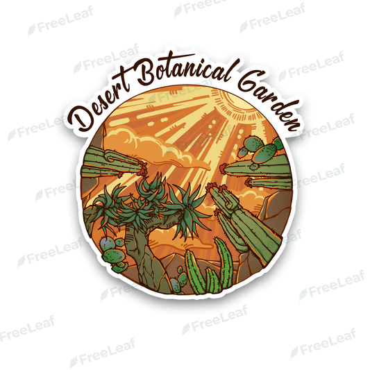 Desert Park Sticker