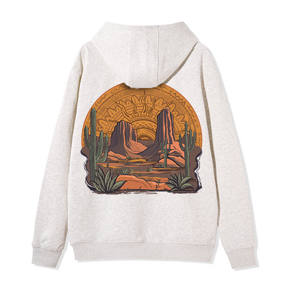 freeleaf-golden-desert-unisex-fleece-full-zip-hoodie