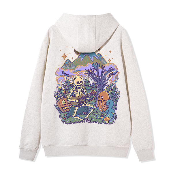 Freeleaf Fairy Tale Halloween Unisex Fleece Full-Zip Hoodie