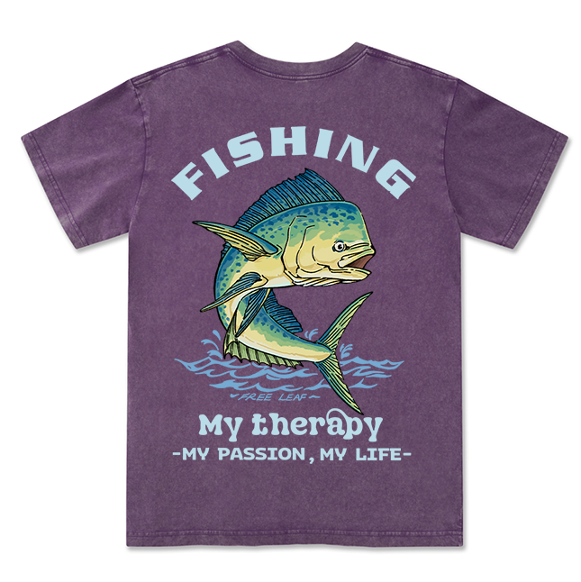 Freeleaf Mahi-Mahi Leap Unisex Washed Tee