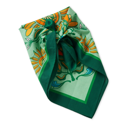 Freeleaf Sunflower Thistles Bandana