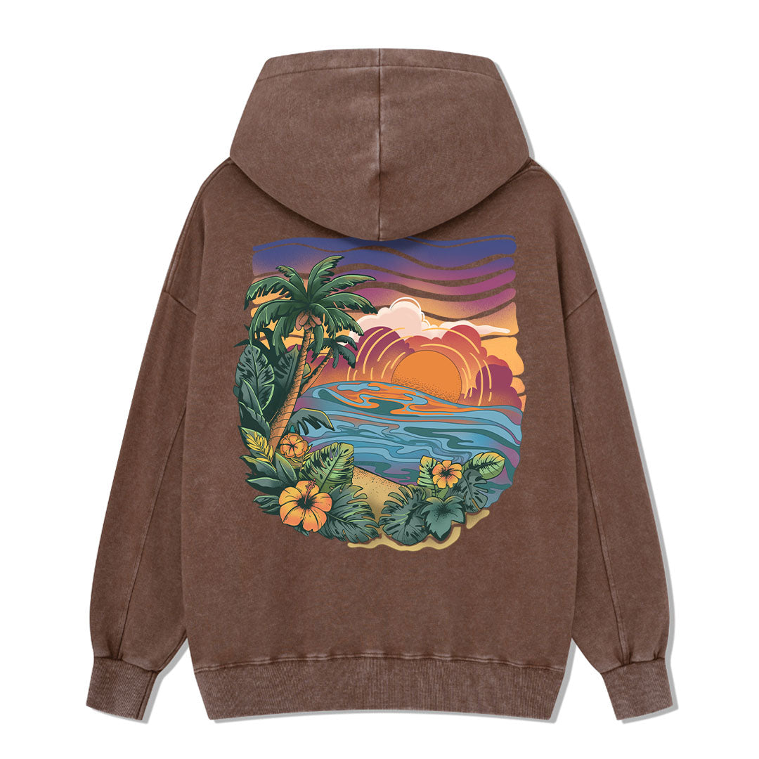 Golden Beach Washed Hoodie